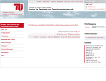 Tablet Screenshot of igg.tu-berlin.de