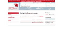 Desktop Screenshot of enzymtechnologie.tu-berlin.de