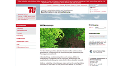 Desktop Screenshot of geoinformation.tu-berlin.de