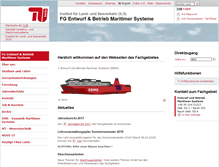 Tablet Screenshot of marsys.tu-berlin.de