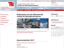 Tablet Screenshot of bau.tu-berlin.de