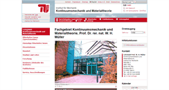 Desktop Screenshot of lkm.tu-berlin.de