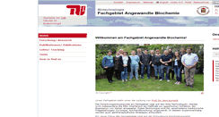 Desktop Screenshot of angewbiochem.tu-berlin.de