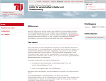 Tablet Screenshot of ilaup.tu-berlin.de