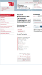 Mobile Screenshot of organisation.tu-berlin.de