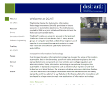 Tablet Screenshot of dcaiti.tu-berlin.de