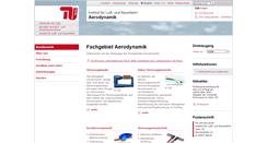 Desktop Screenshot of aero.tu-berlin.de