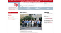 Desktop Screenshot of ea.tu-berlin.de
