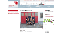 Desktop Screenshot of jav.tu-berlin.de