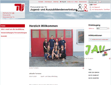 Tablet Screenshot of jav.tu-berlin.de