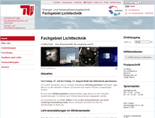 Tablet Screenshot of li.tu-berlin.de