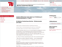 Tablet Screenshot of bks.tu-berlin.de
