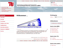 Tablet Screenshot of antennen-emv.tu-berlin.de