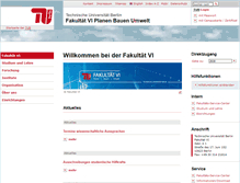 Tablet Screenshot of planen-bauen-umwelt.tu-berlin.de
