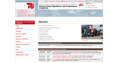 Desktop Screenshot of akt.tu-berlin.de