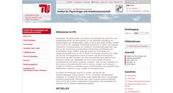 Desktop Screenshot of ipa.tu-berlin.de