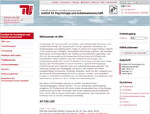 Tablet Screenshot of ipa.tu-berlin.de