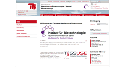 Desktop Screenshot of medbt.tu-berlin.de