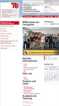 Mobile Screenshot of kup.tu-berlin.de