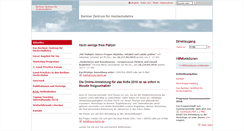 Desktop Screenshot of bzhl.tu-berlin.de