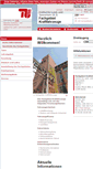 Mobile Screenshot of kfz.tu-berlin.de