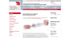 Desktop Screenshot of kw.tu-berlin.de