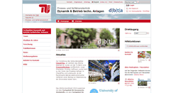 Desktop Screenshot of dbta.tu-berlin.de