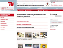 Tablet Screenshot of mrt.tu-berlin.de