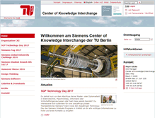 Tablet Screenshot of cki.tu-berlin.de
