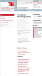 Mobile Screenshot of planet.tu-berlin.de
