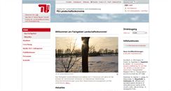 Desktop Screenshot of landschaftsoekonomie.tu-berlin.de