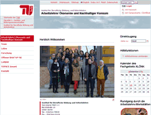 Tablet Screenshot of aloenk.tu-berlin.de