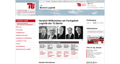 Desktop Screenshot of logistik.tu-berlin.de