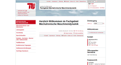 Desktop Screenshot of mmd.tu-berlin.de