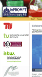 Mobile Screenshot of inprompt.tu-berlin.de