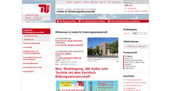 Desktop Screenshot of ewi.tu-berlin.de
