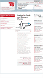 Mobile Screenshot of ioap.tu-berlin.de