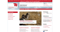 Desktop Screenshot of career.tu-berlin.de