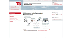 Desktop Screenshot of ic.tu-berlin.de