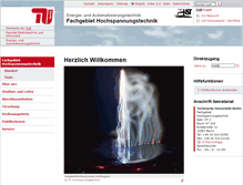 Tablet Screenshot of ht.tu-berlin.de