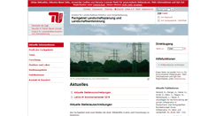 Desktop Screenshot of landschaft.tu-berlin.de
