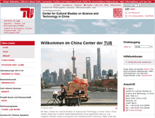 Tablet Screenshot of china.tu-berlin.de