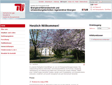 Tablet Screenshot of evur.tu-berlin.de
